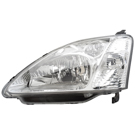 2002 Honda Civic Headlight Assembly Pair 2