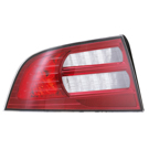 2007 Acura TL Tail Light Assembly Pair 3
