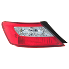 2011 Honda Civic Tail Light Assembly Pair 3