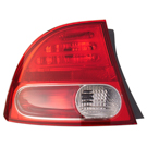2007 Honda Civic Tail Light Assembly Pair 2