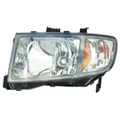 2012 Honda Ridgeline Headlight Assembly Pair 3