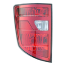 2011 Honda Ridgeline Tail Light Assembly Pair 3