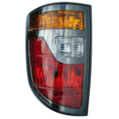 2007 Honda Ridgeline Tail Light Assembly Pair 2