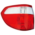 2006 Honda Odyssey Tail Light Assembly Pair 3