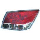 2012 Honda Accord Tail Light Assembly Pair 3