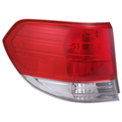 2009 Honda Odyssey Tail Light Assembly Pair 2