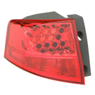 2007 Acura MDX Tail Light Assembly Pair 3
