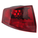 2012 Acura MDX Tail Light Assembly Pair 3
