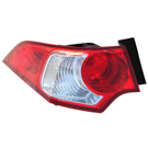 2009 Acura TSX Tail Light Assembly Pair 3