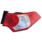 2009 Acura TSX Tail Light Assembly Pair 2