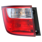 2012 Honda Odyssey Tail Light Assembly Pair 3