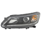 2014 Honda Accord Headlight Assembly Pair 2