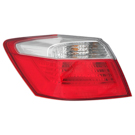 2013 Honda Accord Tail Light Assembly Pair 2