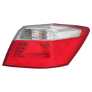 2013 Honda Accord Tail Light Assembly Pair 3