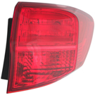 2013 Acura RDX Tail Light Assembly Pair 2