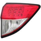 BuyAutoParts 2021 Honda HRV Tail Light Assembly 16-12558AN