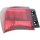 2017 Acura TLX Tail Light Assembly Pair 3