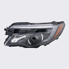 2017 Honda Ridgeline Headlight Assembly Pair 3