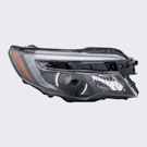 2017 Honda Ridgeline Headlight Assembly Pair 2