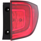 2016 Honda Pilot Tail Light Assembly Pair 2