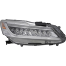 2016 Honda Accord Headlight Assembly Pair 2