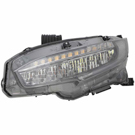 2019 Honda Civic Headlight Assembly Pair 3