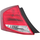 2012 Honda Accord Tail Light Assembly Pair 3