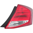 2012 Honda Accord Tail Light Assembly Pair 2