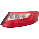 2015 Honda Accord Tail Light Assembly Pair 2