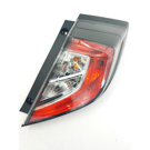 2021 Honda Civic Tail Light Assembly Pair 2