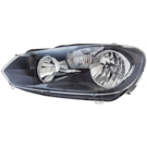 2011 Volkswagen Golf Headlight Assembly 1