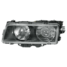 1997 Bmw 740 Headlight Assembly Pair 2