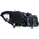 2011 Bmw 528 Headlight Assembly 5