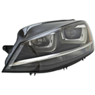 2016 Volkswagen Golf Headlight Assembly 4