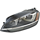 2016 Volkswagen Golf Headlight Assembly 1