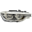 2016 Bmw 330e Headlight Assembly 4