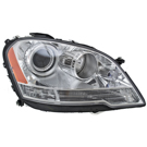 2009 Mercedes Benz ML63 AMG Headlight Assembly Pair 3