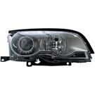 2003 Bmw 330Ci Headlight Assembly Pair 3