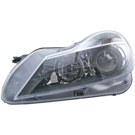 2011 Mercedes Benz SL600 Headlight Assembly Pair 2
