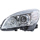 2011 Mercedes Benz C300 Headlight Assembly Pair 2