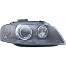 2006 Audi A3 Headlight Assembly Pair 3