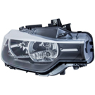 2013 Bmw 320i Headlight Assembly 4