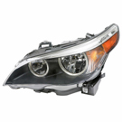 2007 Bmw 550 Headlight Assembly Pair 2