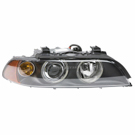 2002 Bmw 540 Headlight Assembly Pair 3