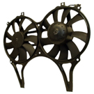 2000 Mercedes Benz E430 Cooling Fan Assembly 1