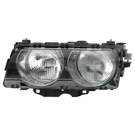 1999 Bmw 750iL Headlight Assembly Pair 2