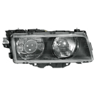 1998 Bmw 750iL Headlight Assembly Pair 3