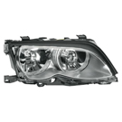 2001 Bmw 330xi Headlight Assembly Pair 3