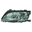 2001 Bmw 330i Headlight Assembly Pair 2