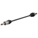 2012 Honda Civic Drive Axle Front 2